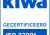 Blauw - wit KIWA ISO 27001 -logo