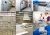 Een collage van de Biobank vriezerruimte
