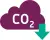 Pictogram CO2 reductie