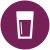 Pictogram glas water